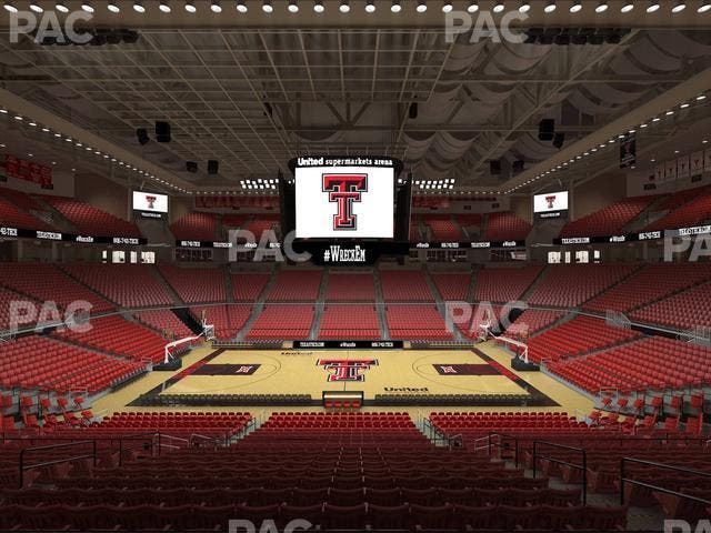 United Supermarkets Arena - Section 101 Seat View