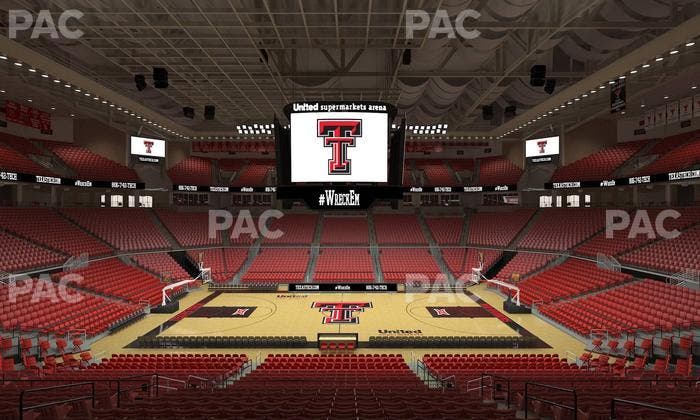 United Supermarkets Arena - Section 101 Seat View