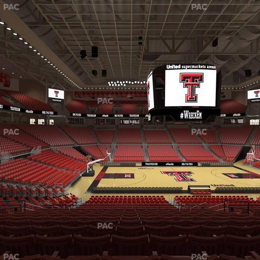 United Supermarkets Arena - Section 102 Seat View
