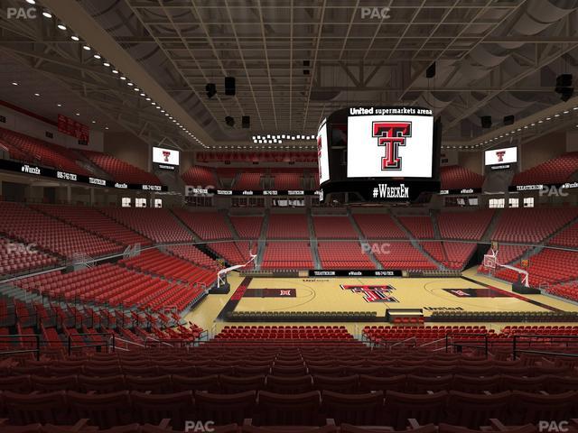 United Supermarkets Arena - Section 102 Seat View