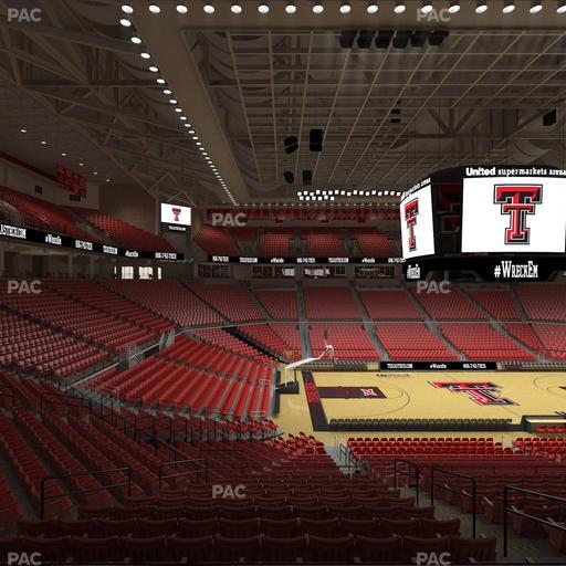 United Supermarkets Arena - Section 103 Seat View