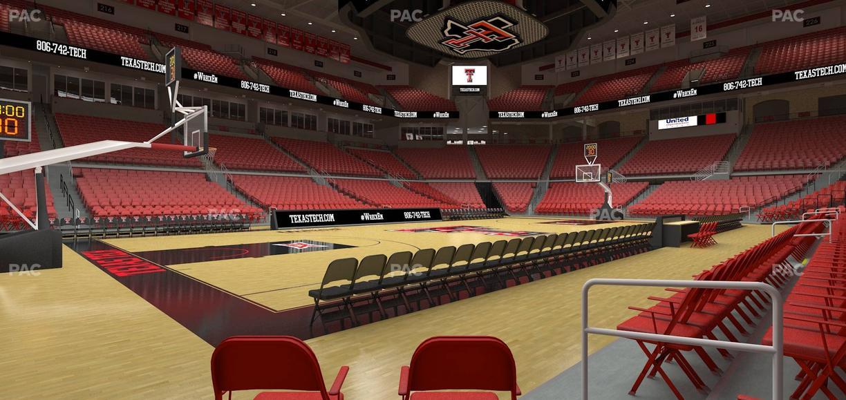 United Supermarkets Arena - Section 103 Seat View | SeatGeek