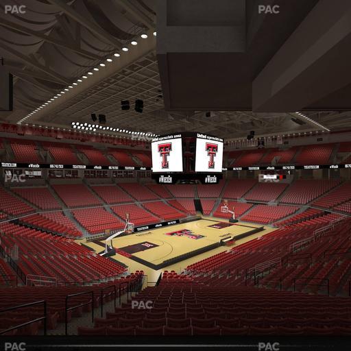 United Supermarkets Arena - Section 104 Seat View