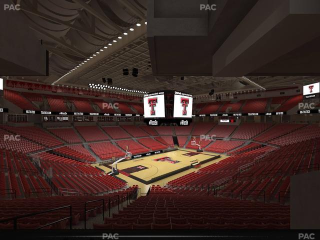 United Supermarkets Arena - Section 104 Seat View