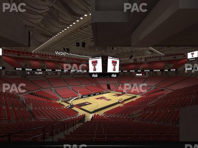 United Supermarkets Arena - Section 104 Seat View