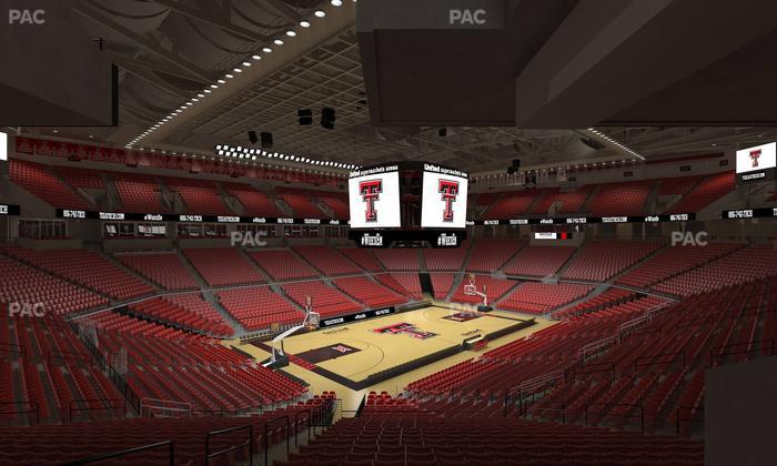 United Supermarkets Arena - Section 104 Seat View