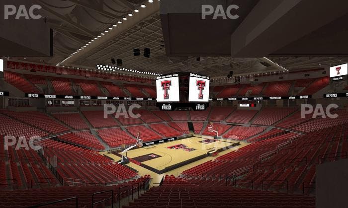 United Supermarkets Arena - Section 104 Seat View