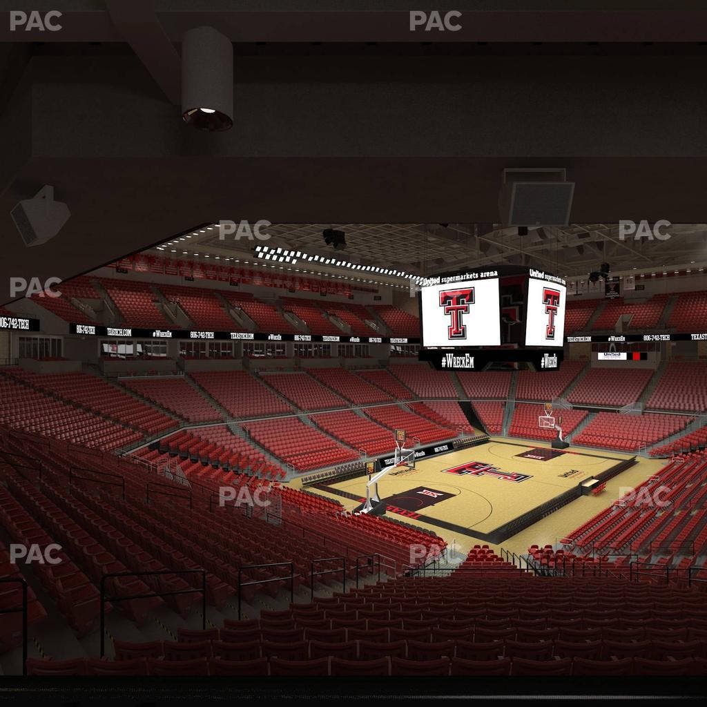United Supermarkets Arena - Section 105 Seat View