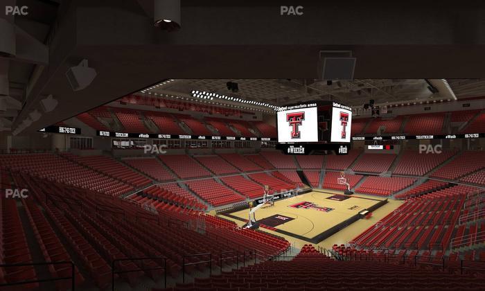 United Supermarkets Arena - Section 105 Seat View
