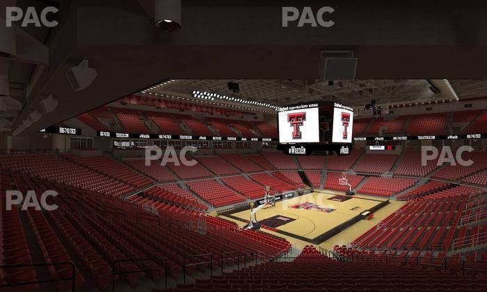 United Supermarkets Arena - Section 105 Seat View