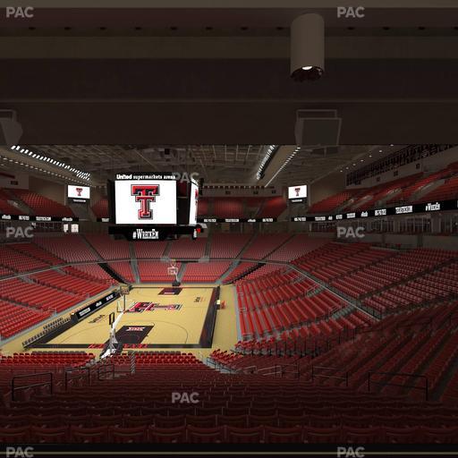 United Supermarkets Arena - Section 106 Seat View