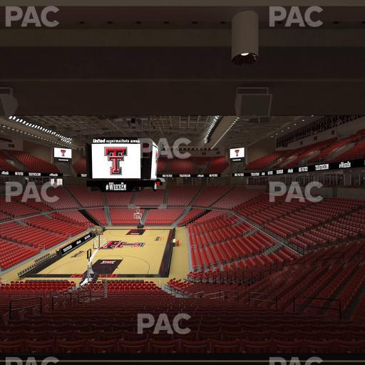 United Supermarkets Arena - Section 106 Seat View