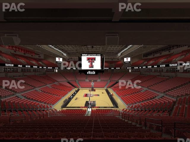 United Supermarkets Arena - Section 107 Seat View