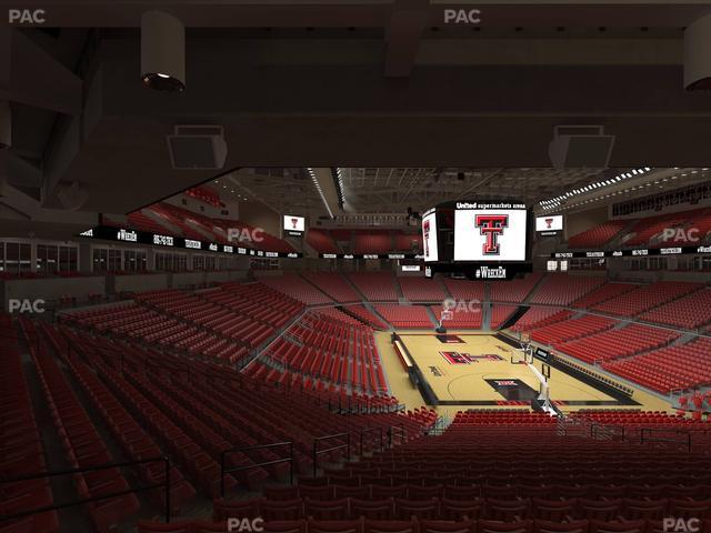 United Supermarkets Arena - Section 108 Seat View