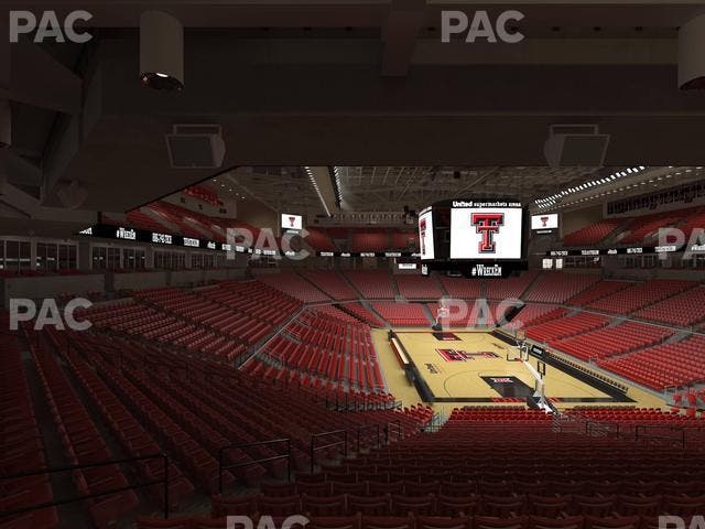United Supermarkets Arena - Section 108 Seat View