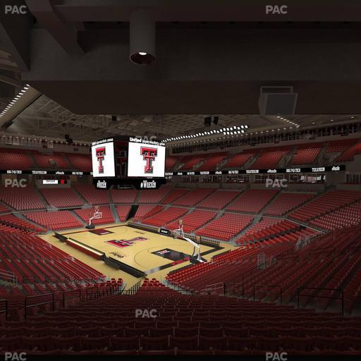 United Supermarkets Arena - Section 109 Seat View