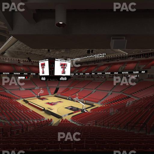 United Supermarkets Arena - Section 109 Seat View