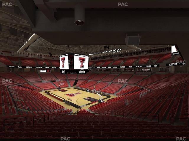 United Supermarkets Arena - Section 109 Seat View