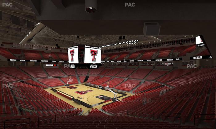 United Supermarkets Arena - Section 109 Seat View