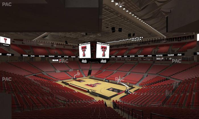 United Supermarkets Arena - Section 110 Seat View