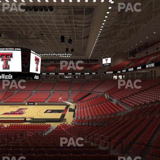 United Supermarkets Arena - Section 111 Seat View