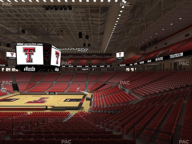 United Supermarkets Arena - Section 111 Seat View