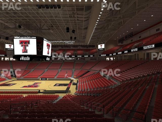 United Supermarkets Arena - Section 111 Seat View