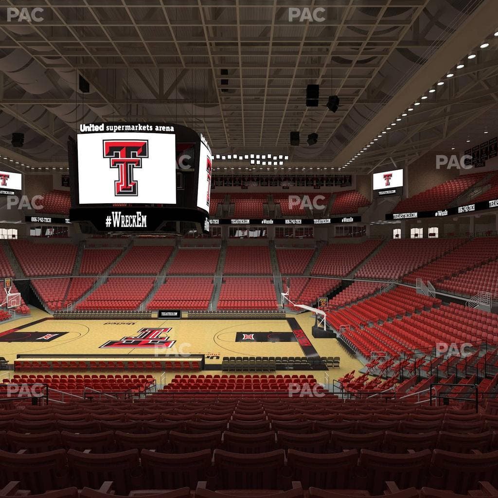 United Supermarkets Arena - Section 112 Seat View