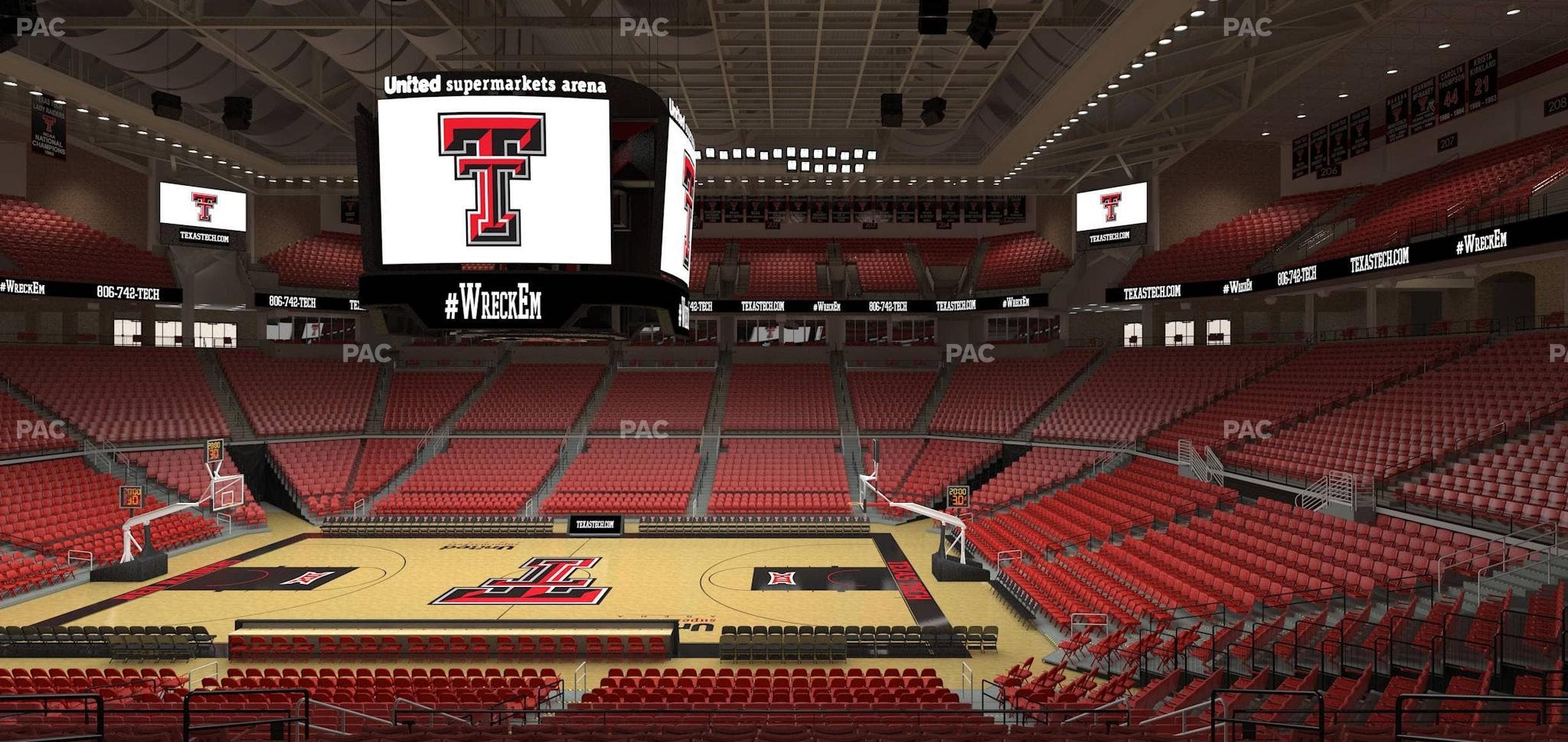 United Supermarkets Arena - Section 112 Seat View