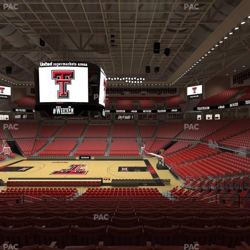 United Supermarkets Arena - Section 112 Seat View