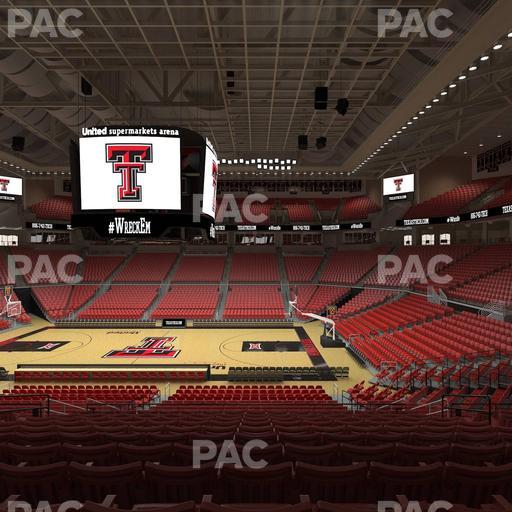 United Supermarkets Arena - Section 112 Seat View