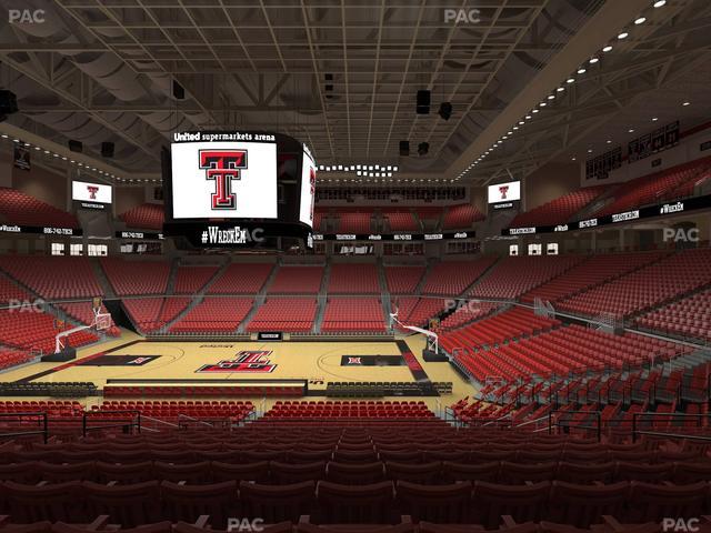 United Supermarkets Arena - Section 112 Seat View