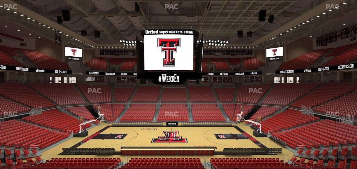 United Supermarkets Arena - Section 113 Seat View