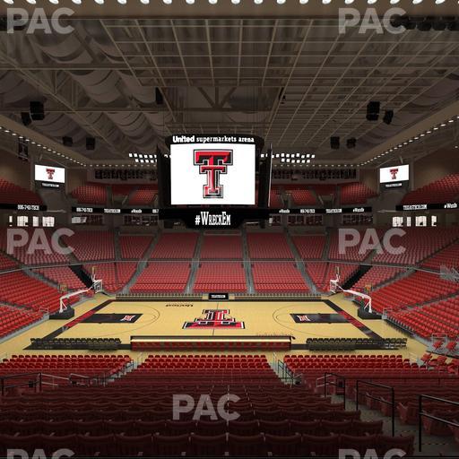United Supermarkets Arena - Section 113 Seat View