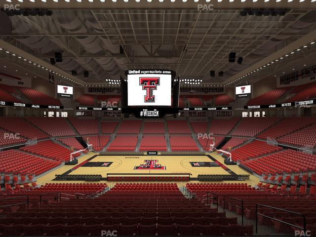 United Supermarkets Arena - Section 113 Seat View