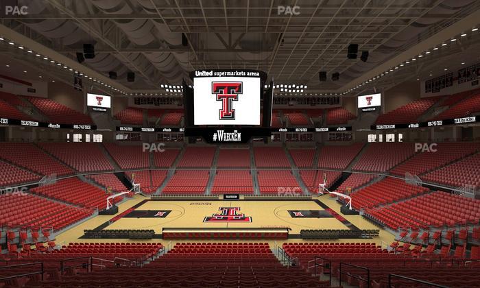United Supermarkets Arena - Section 113 Seat View