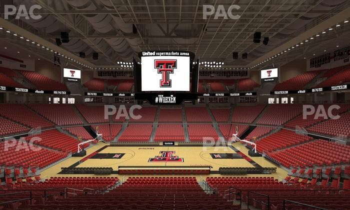 United Supermarkets Arena - Section 113 Seat View