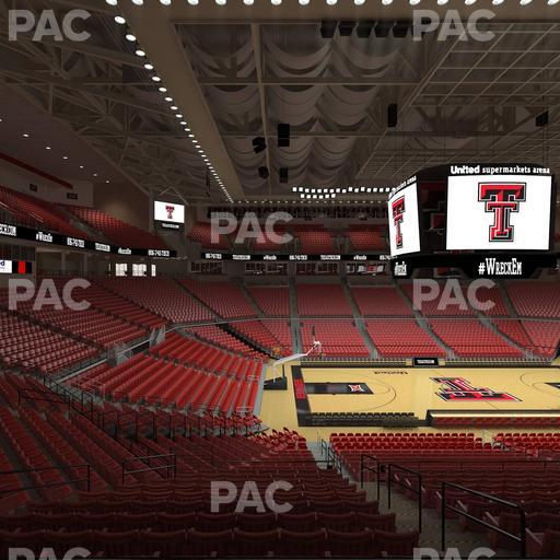 United Supermarkets Arena - Section 115 Seat View