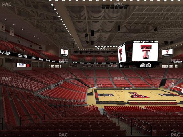 United Supermarkets Arena - Section 115 Seat View