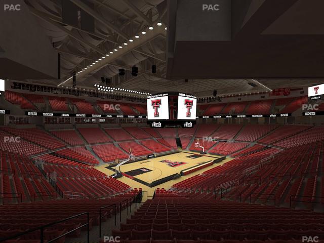 United Supermarkets Arena - Section 116 Seat View