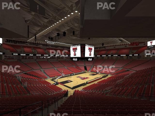 United Supermarkets Arena - Section 116 Seat View
