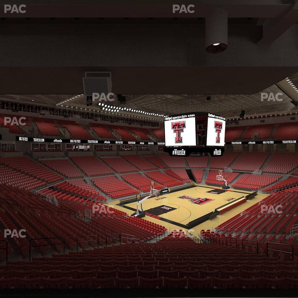 United Supermarkets Arena - Section 117 Seat View