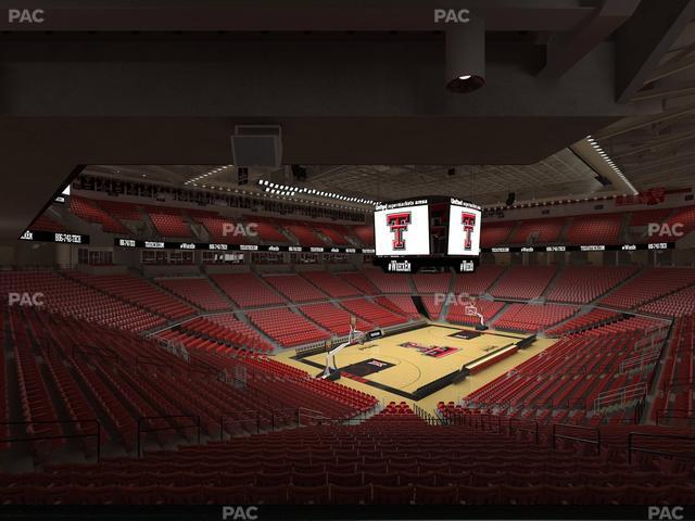 United Supermarkets Arena - Section 117 Seat View