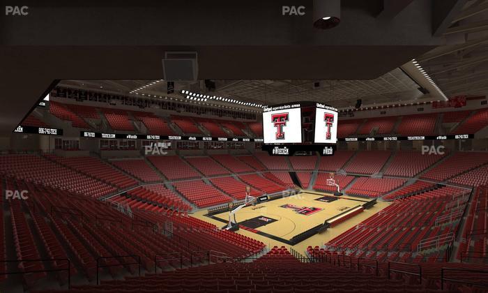United Supermarkets Arena - Section 117 Seat View
