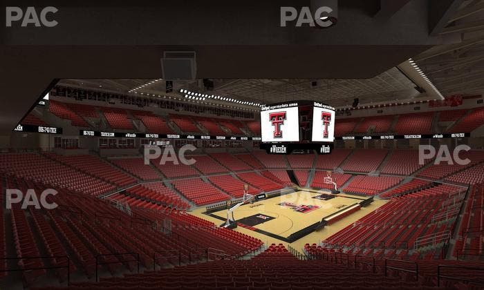 United Supermarkets Arena - Section 117 Seat View