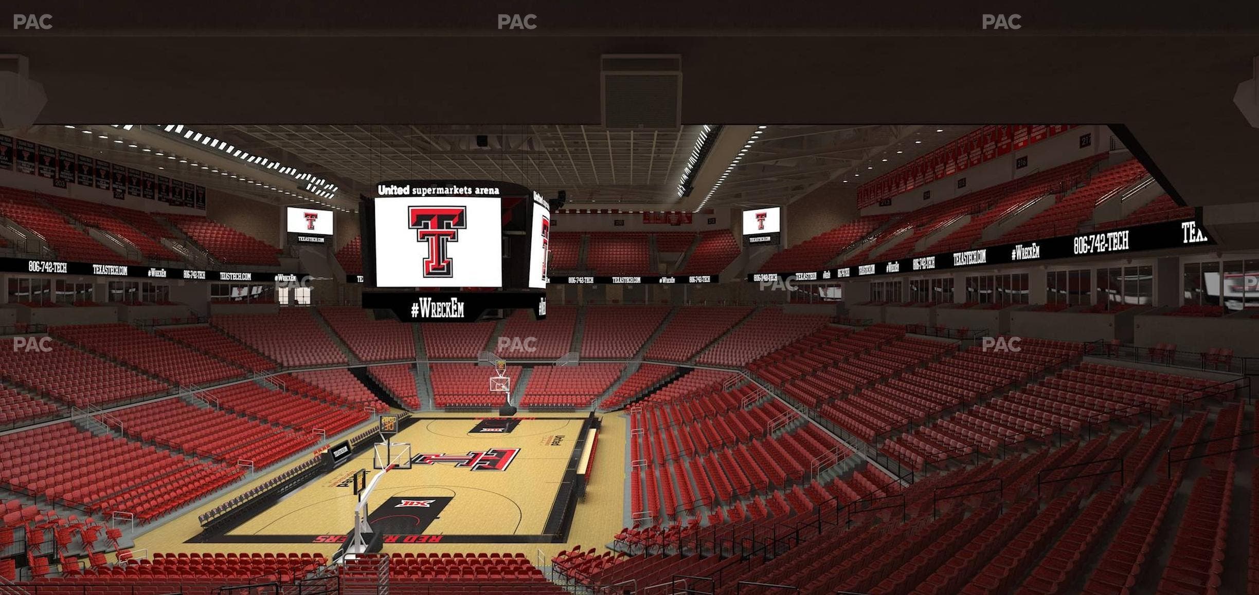 United Supermarkets Arena - Section 118 Seat View