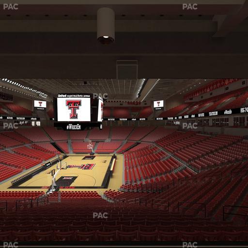 United Supermarkets Arena - Section 118 Seat View