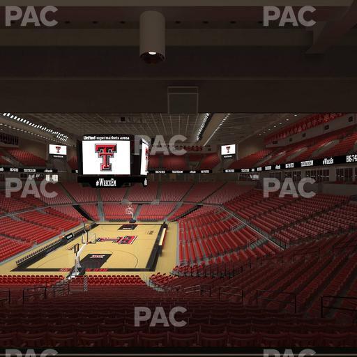United Supermarkets Arena - Section 118 Seat View