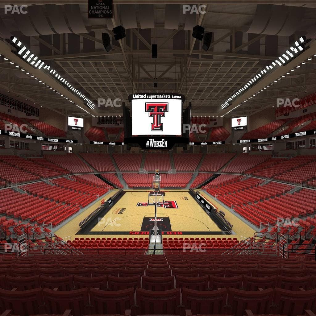 United Supermarkets Arena - Section 119 Seat View