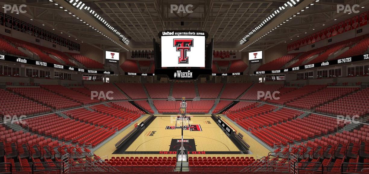 United Supermarkets Arena - Section 119 Seat View